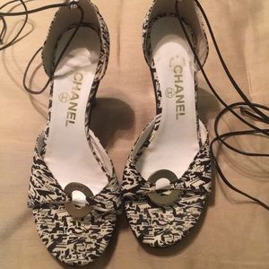 Authentic Chanel sandals